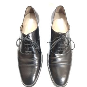 Cole Haan Nike Air Garrett black lace up captoe oxford size 13m